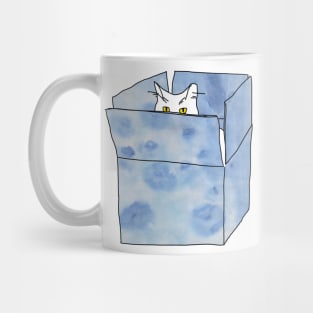 This cat is judging you... Mug